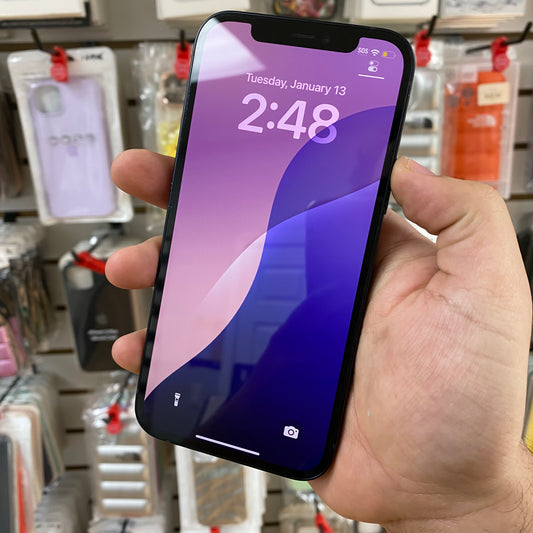 Pre-Owned iPhone 12 128GB Black Unlocked - Grade B