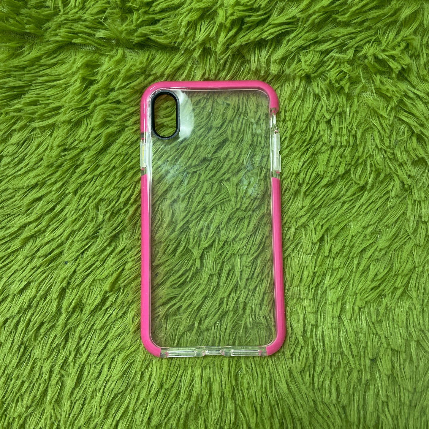 iPhone XS Max Clear Colorful Border Case