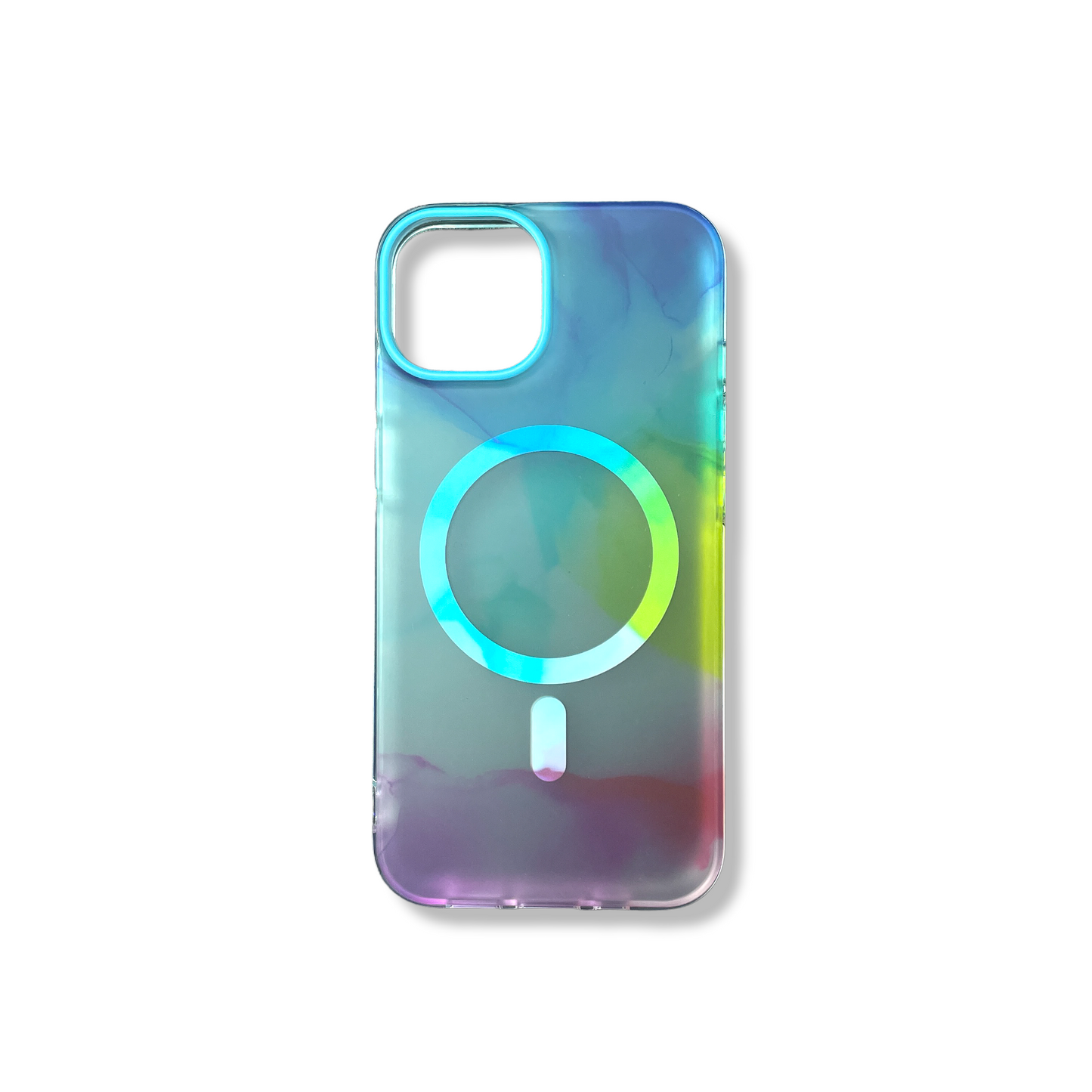 Watercolor Clear MagSafe iPhone Case