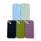 Puffer Checkered Pattern iPhone Case