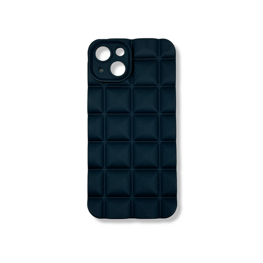 Puffer Checkered Pattern iPhone Case